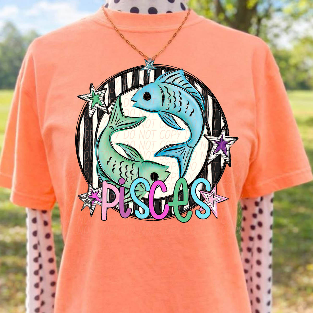 Pisces fish (City) DTF Transfer