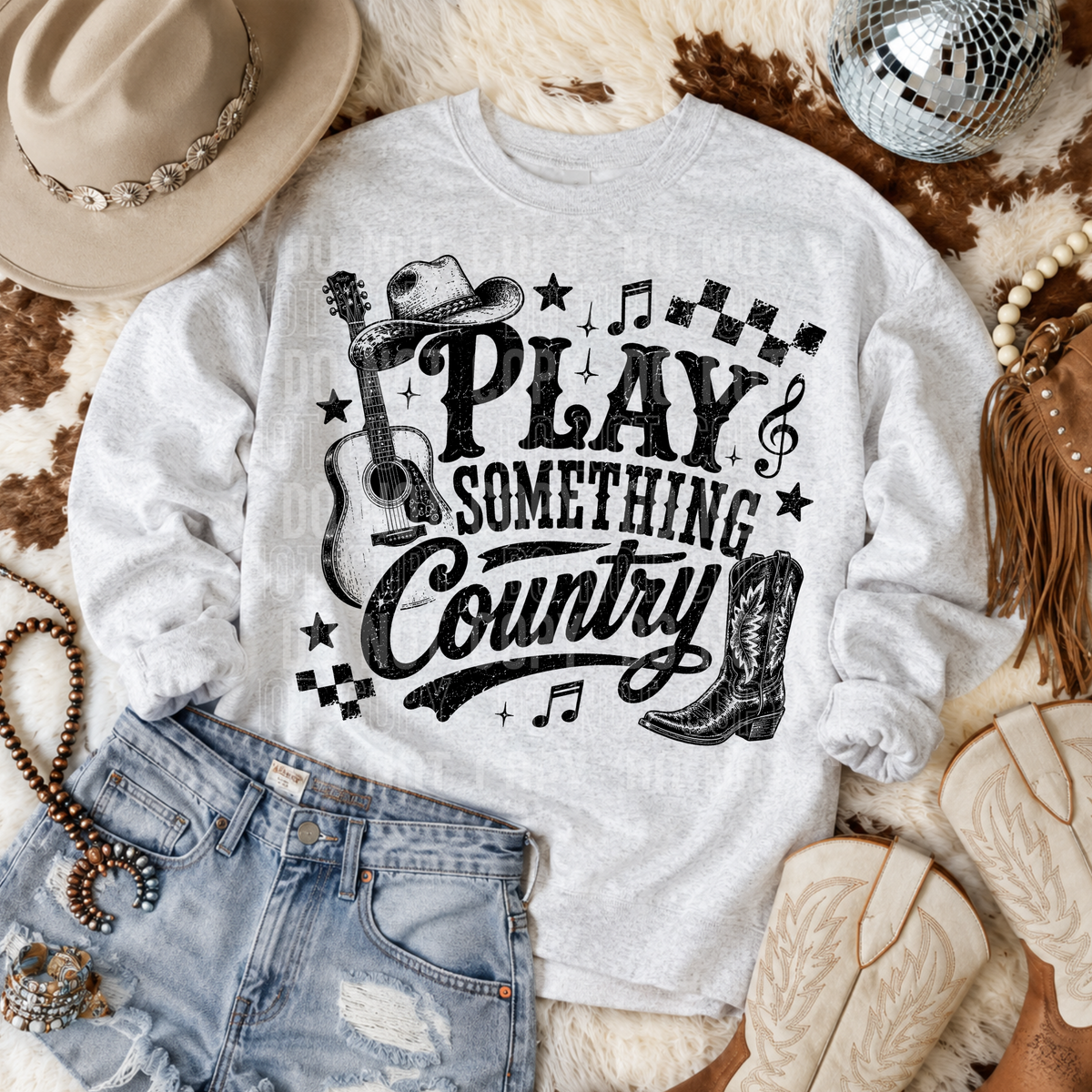 Play something country (SBB) DTF Transfer
