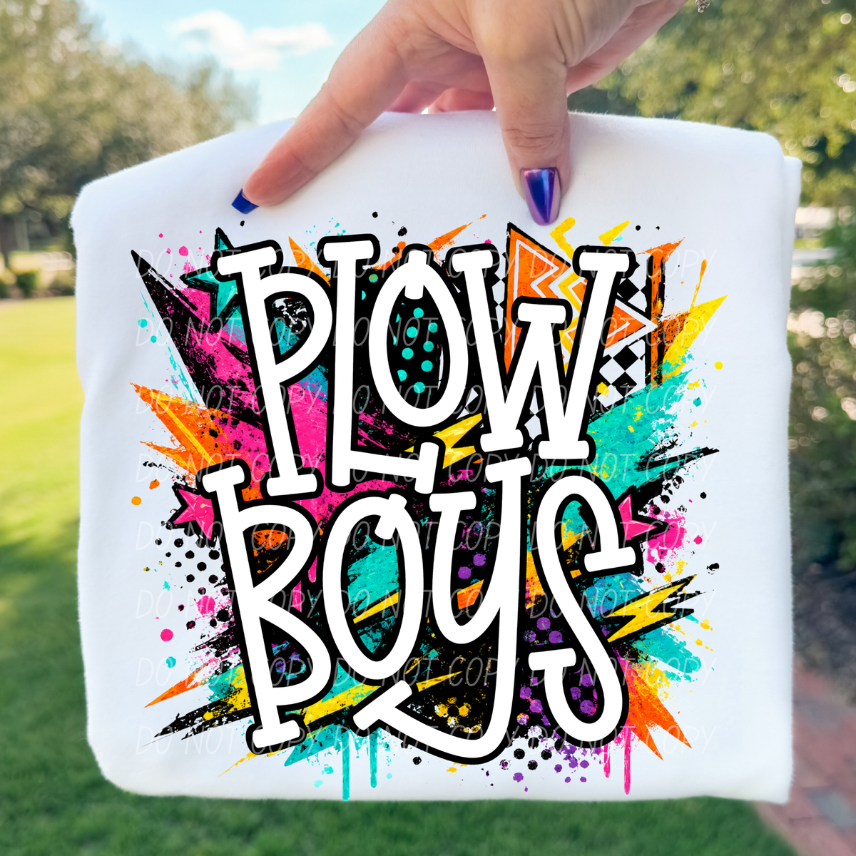 Plowboys totally tubular (City) DTF Transfer