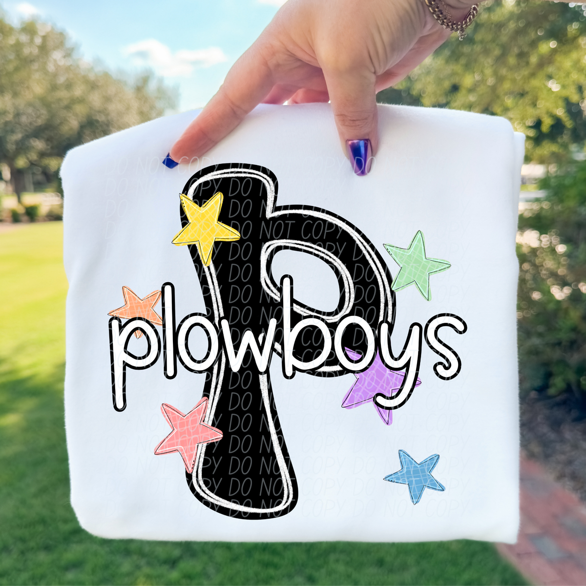 Plowboys star Mascots (CITY) DTF transfer
