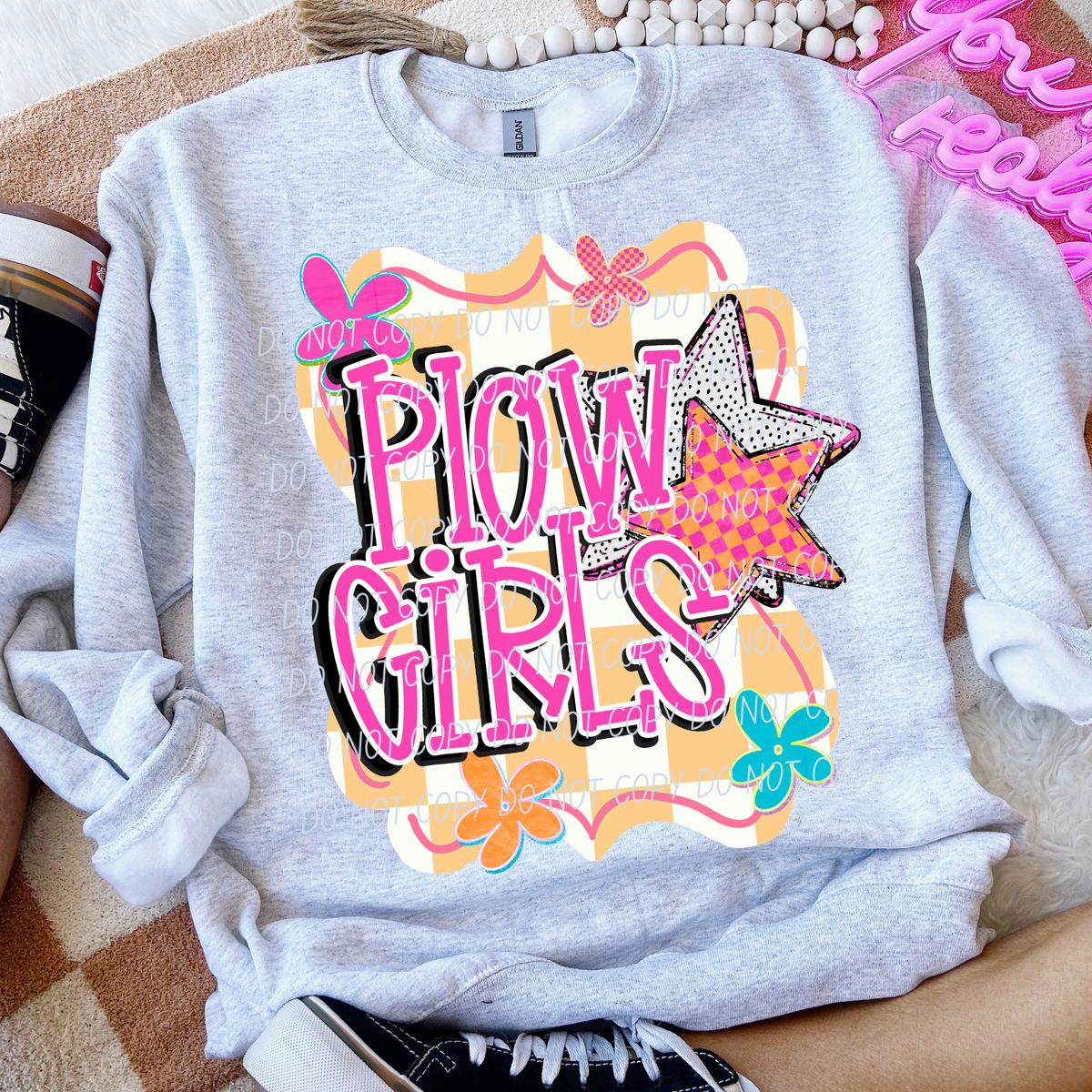 plowgirls petal power (city) DTF Transfer