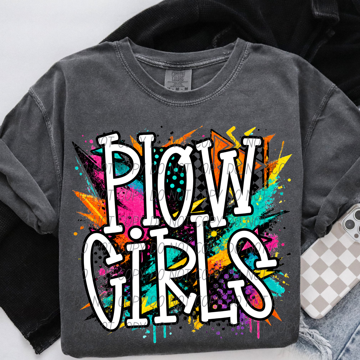 Plowgirls totally tubular (City) DTF Transfer