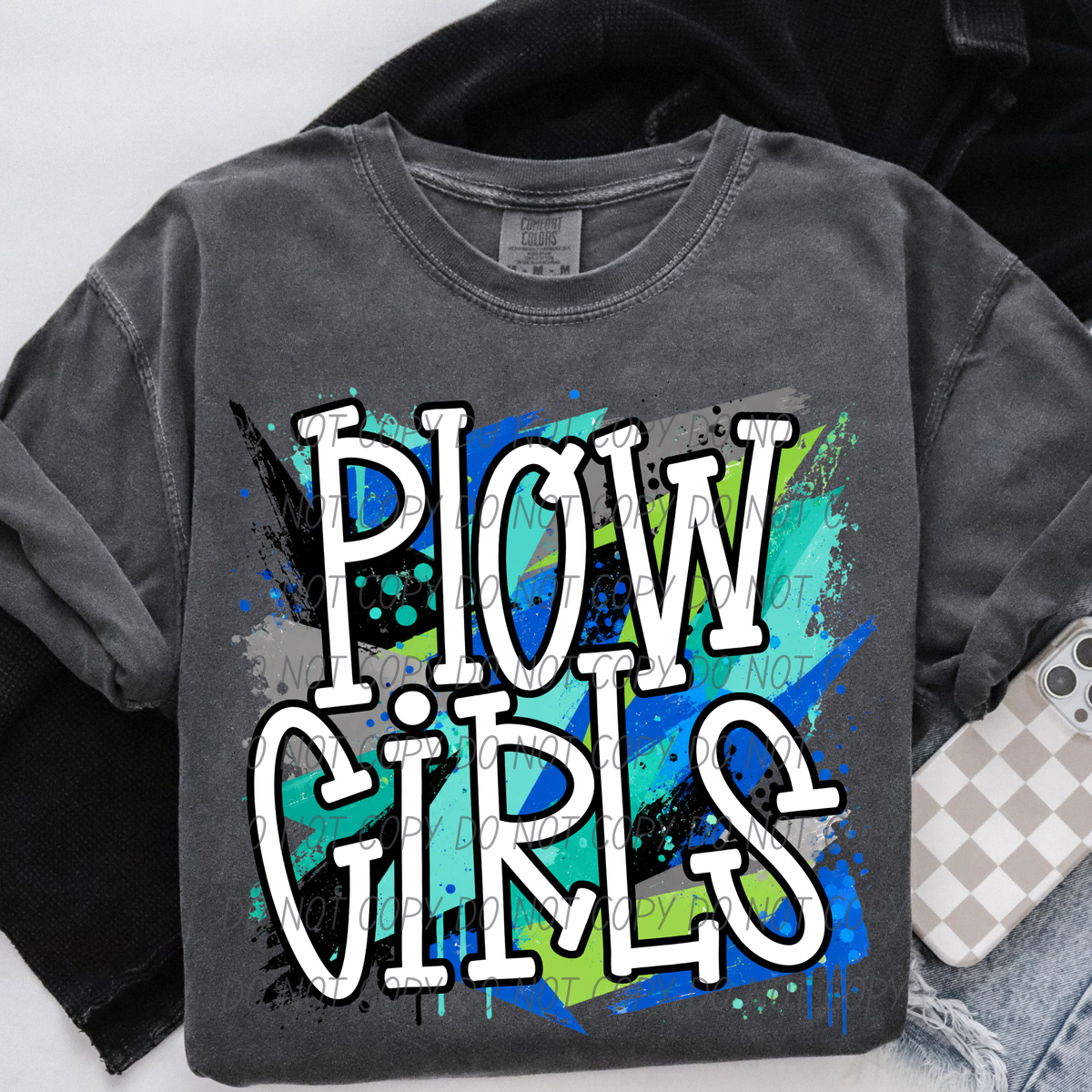 Plowgirls Hallway Hype (City) DTF Transfer