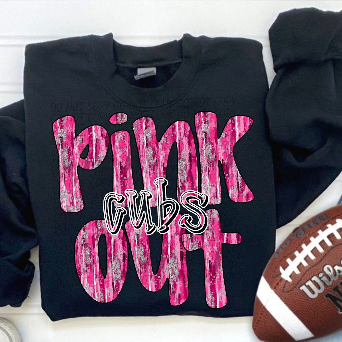 Pink Out Cubs (CITY) 54400 DTF transfer