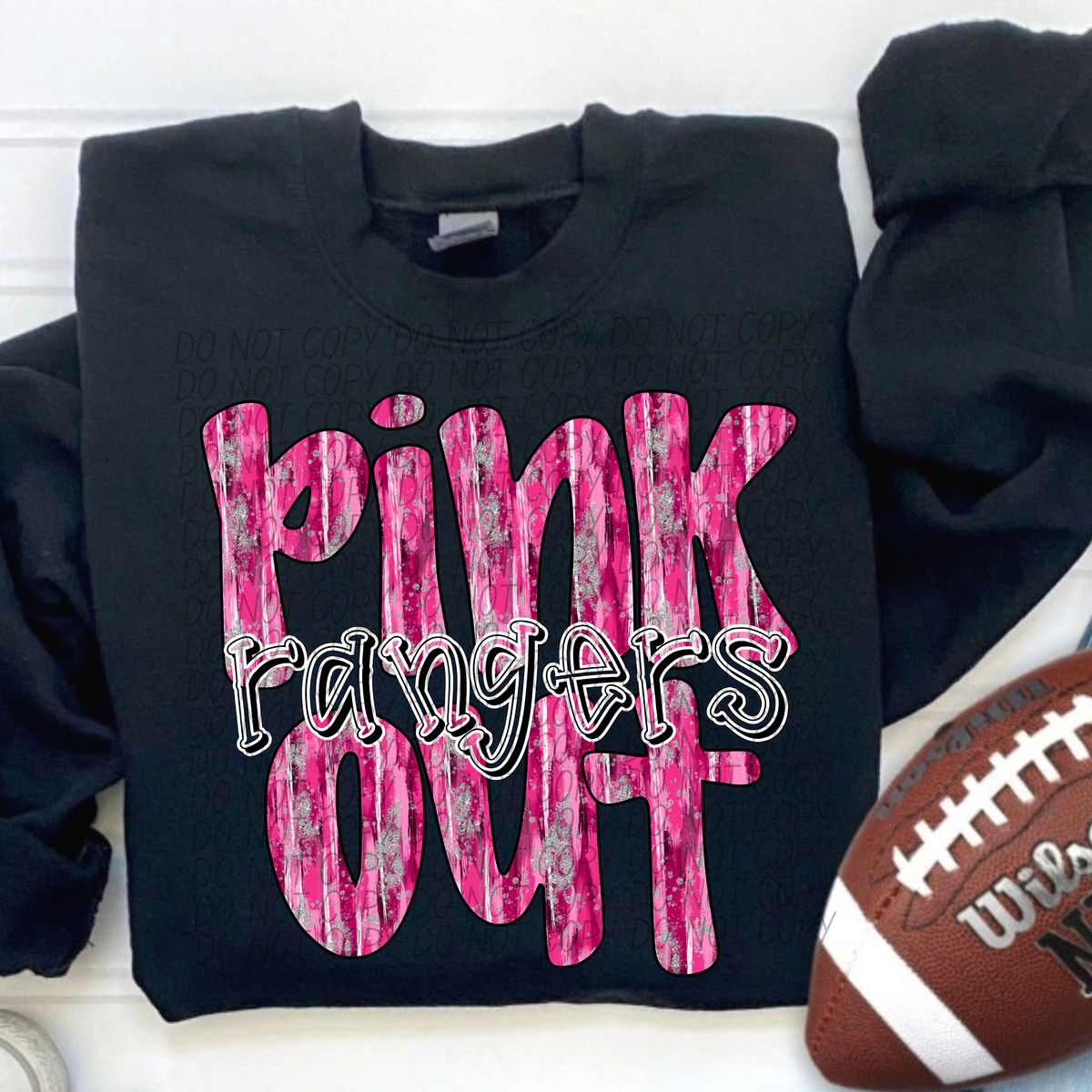 Pink Out Rangers (CITY) 54443 DTF transfer