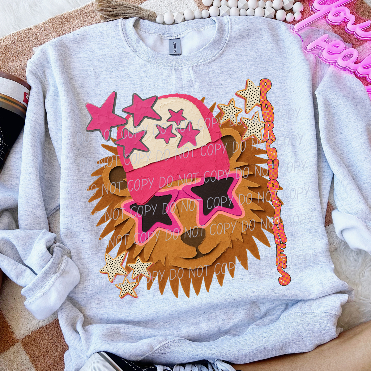 Porcupines pink stars (City) DTF Transfer