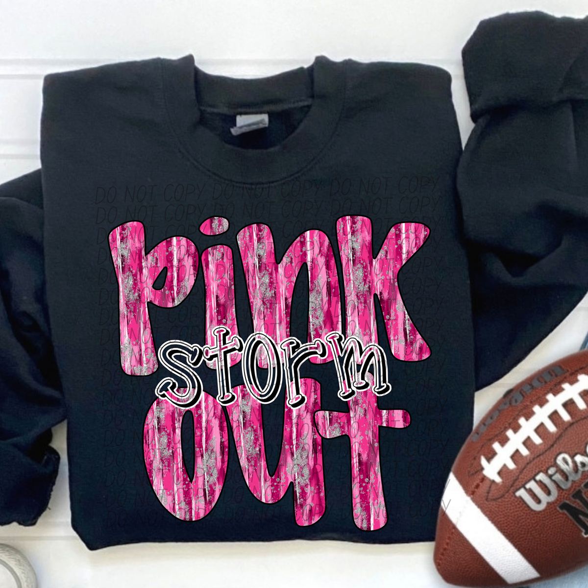 Pink Out Storm (CITY) 54450 DTF transfer
