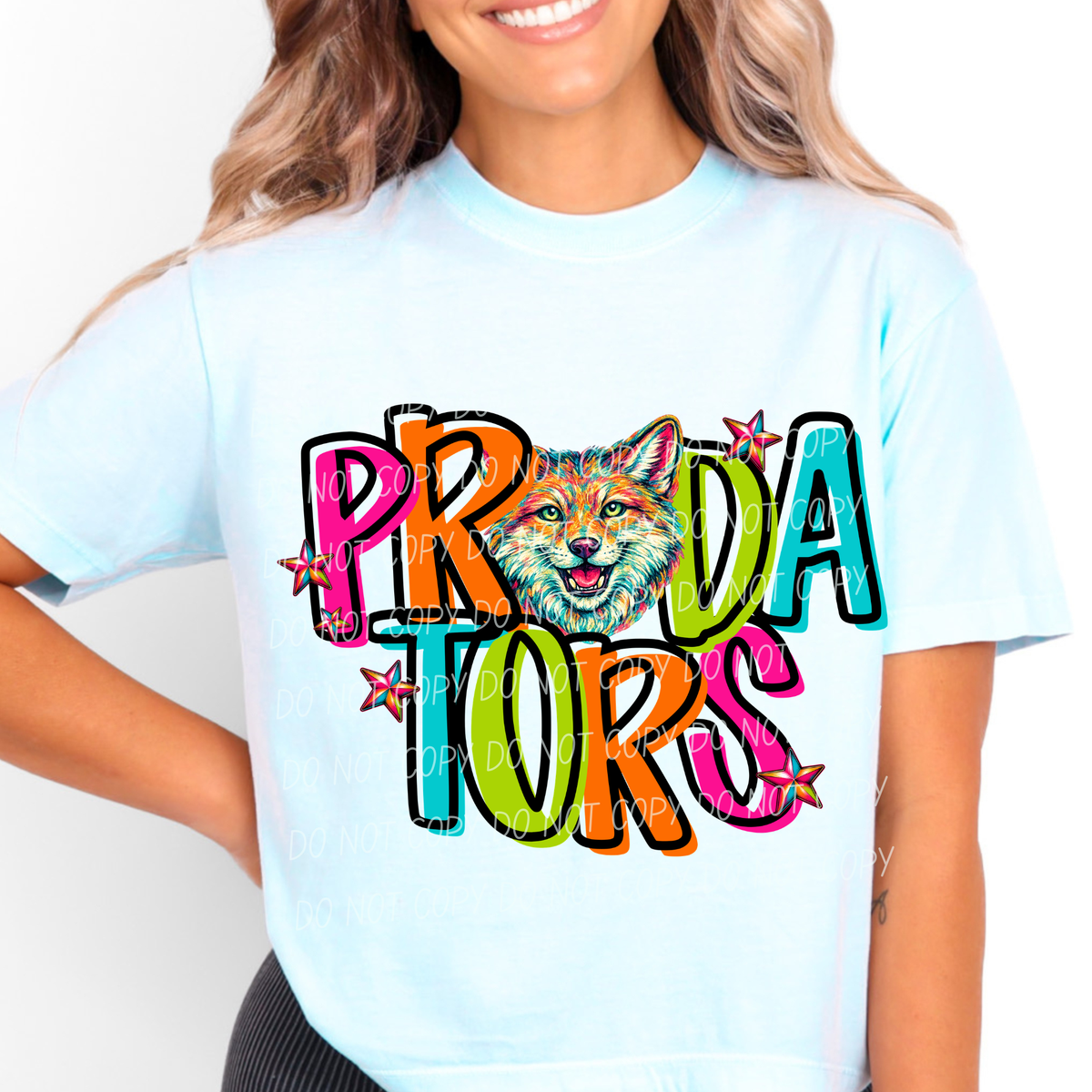 Predators Friday night neon (City) DTF Transfer