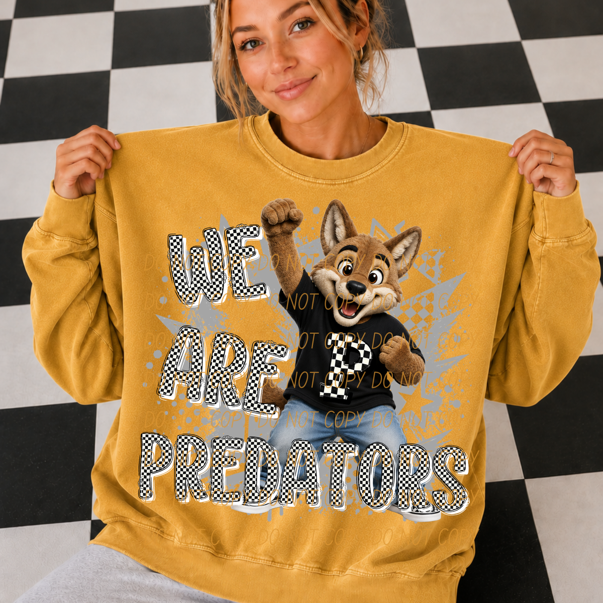predators campus crew (city) DTF transfer