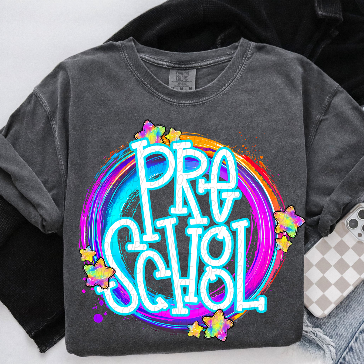 Preschool Whimsical (CITY) DTF transfer