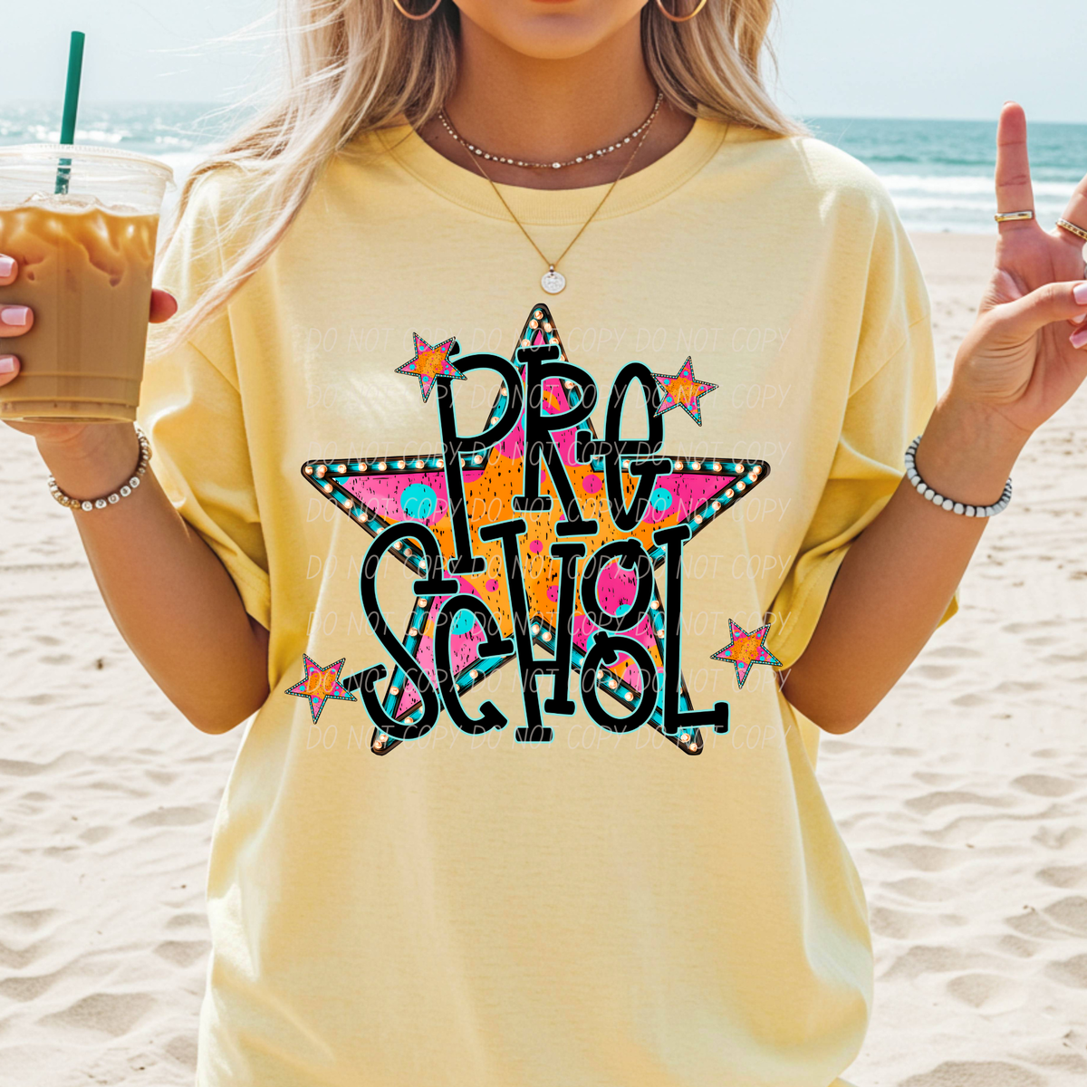 preschool walk of fame grades (city) DTF Transfer