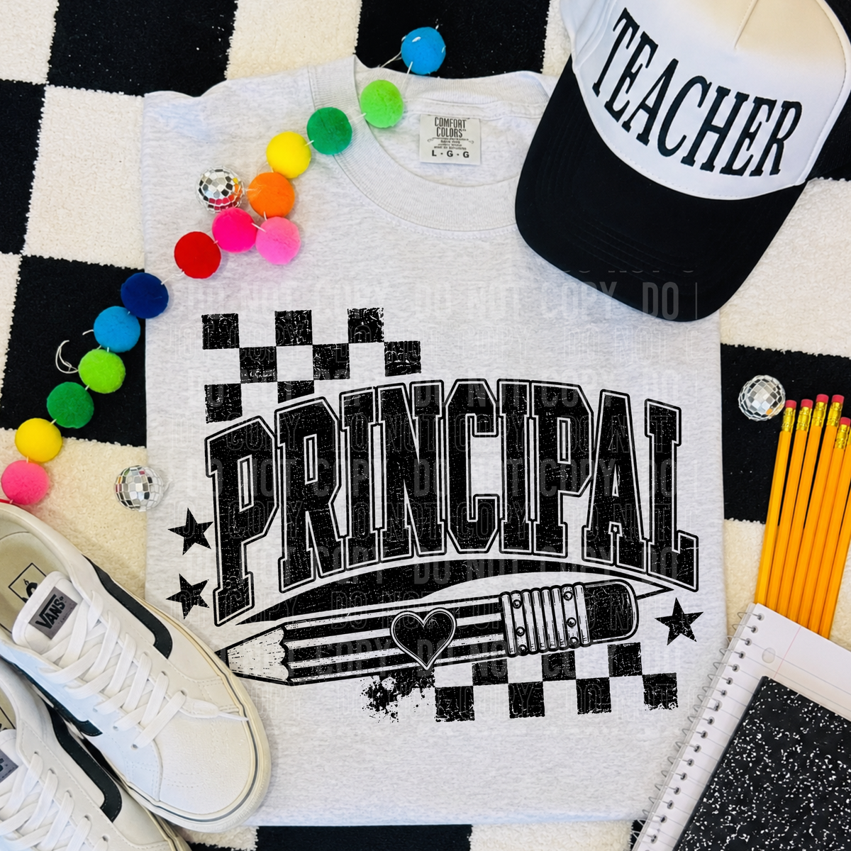 Principal black (SBB) DTF Transfer