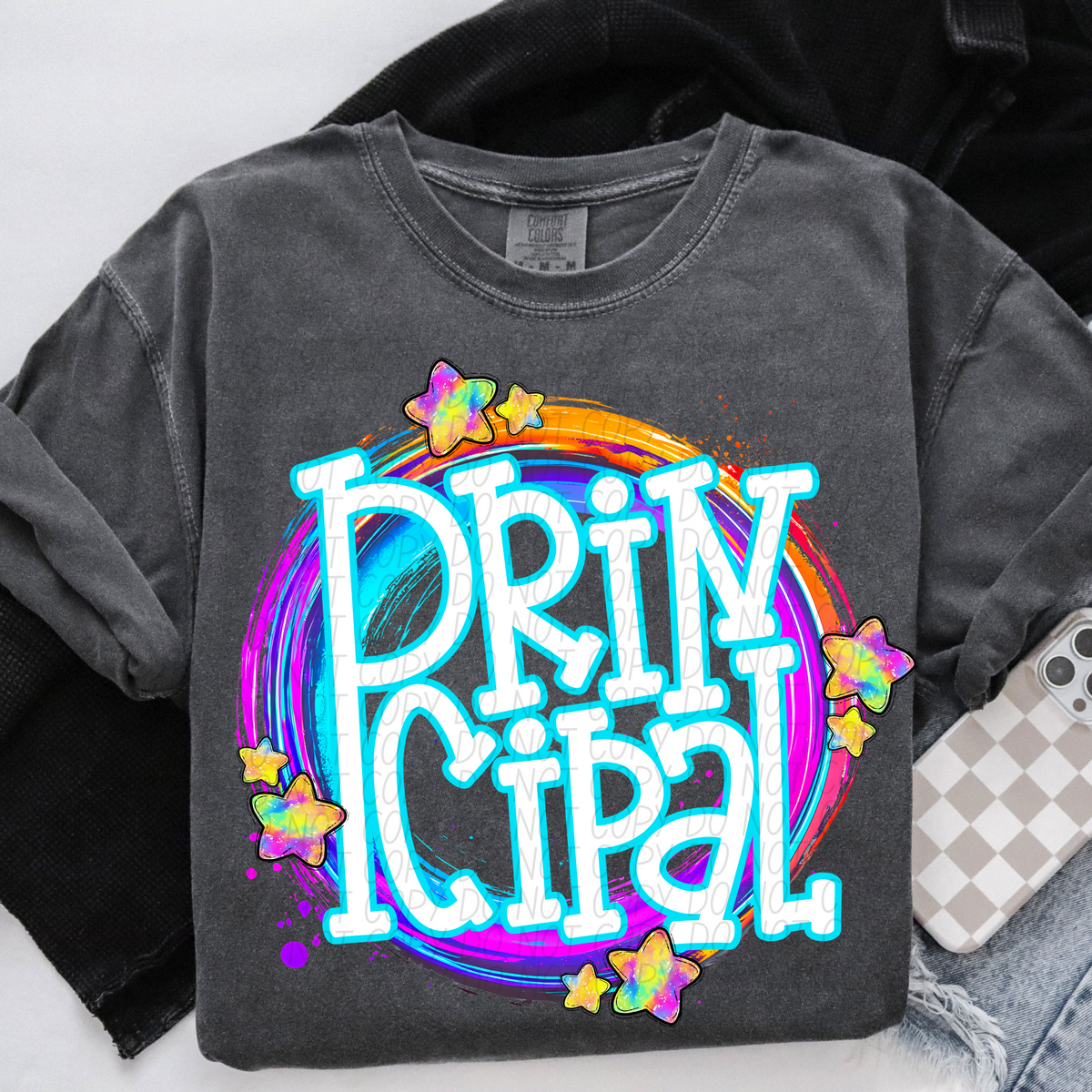 Principal Whimsical (CITY) DTF transfer