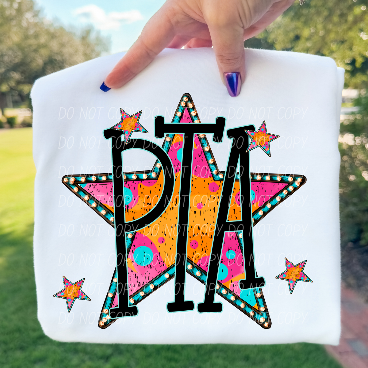 pta walk of fame school careers (city) DTF Transfer