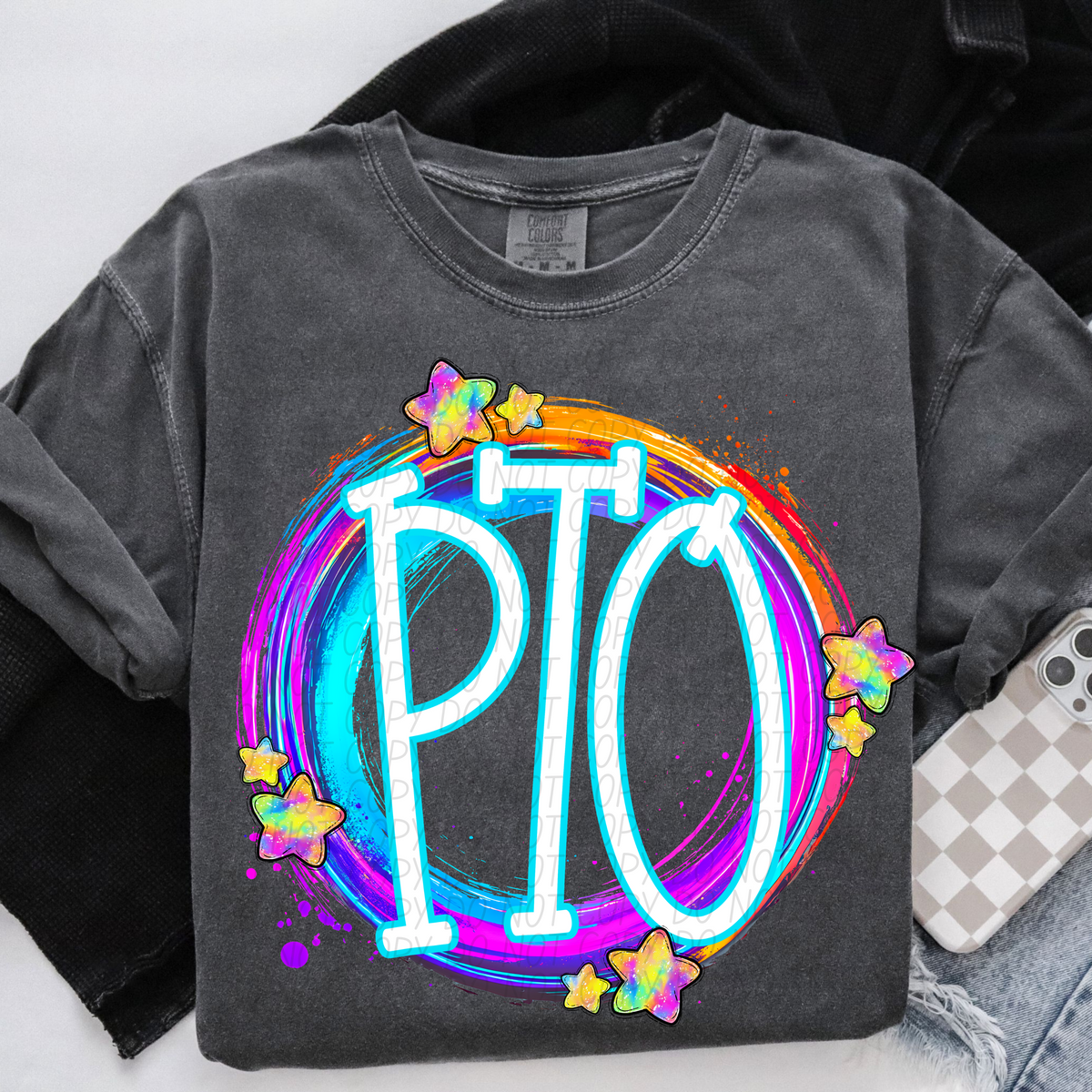 PTO Whimsical (CITY) DTF transfer