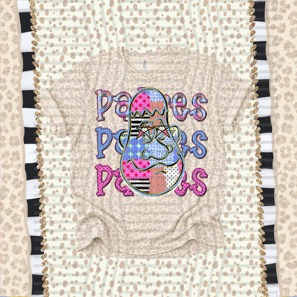 Padres-Dolly Doodle Print (Caplinger) DTF Transfer