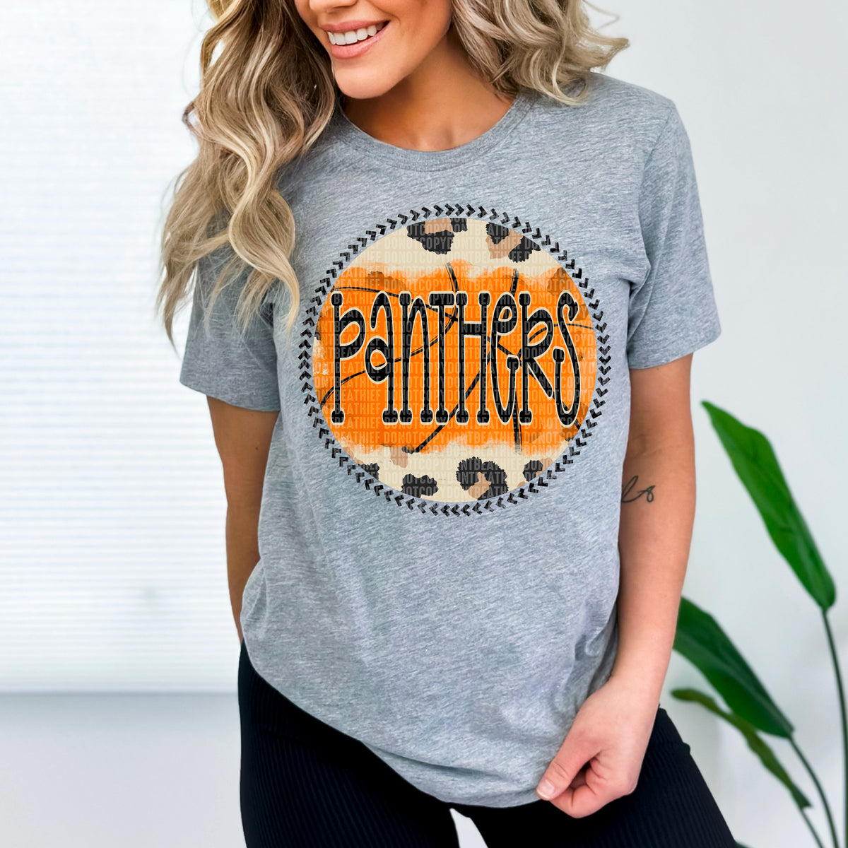 Panthers Basketball (SDD) DTF Transfer