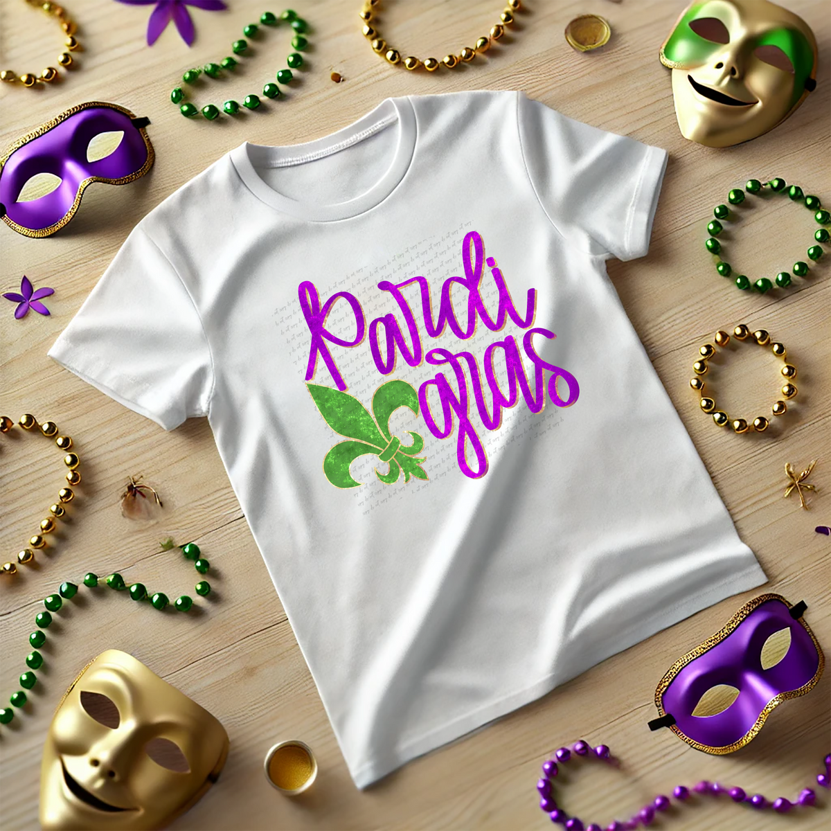 Pardi Gras 81935 DTF Transfer