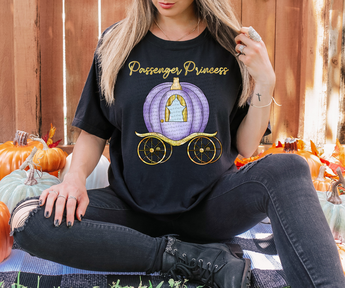 Passenger Princess Purple Pumpkin 51484 DTF transfer
