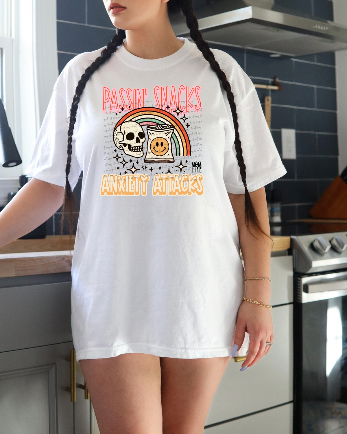 Passin' Snacks Anxiety Attacks 46275 DTF transfer