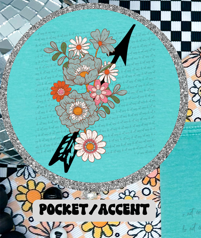 Past Present and English Superhero (Pocket Print) 81407 DTF Transfer