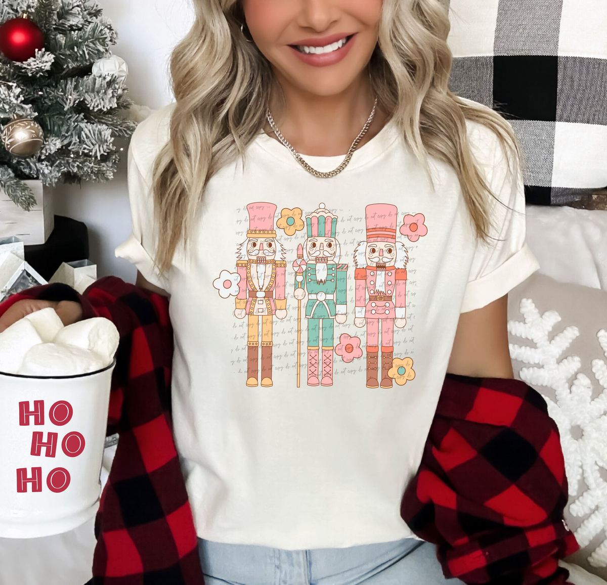 Pastel Nutcrackers 108755 DTF transfer