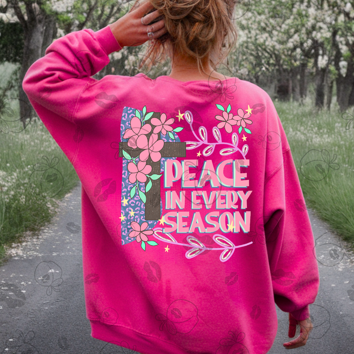 Peace in every season (c's) DTF Transfer