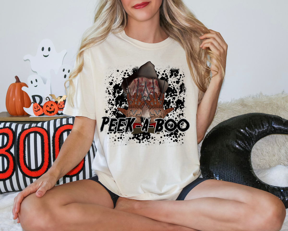 Peek A Boo Fred 115896 DTF transfer