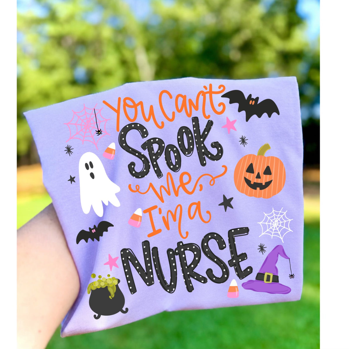 You can't spooky me I'm a nurse (Crafti) DTF Transfer