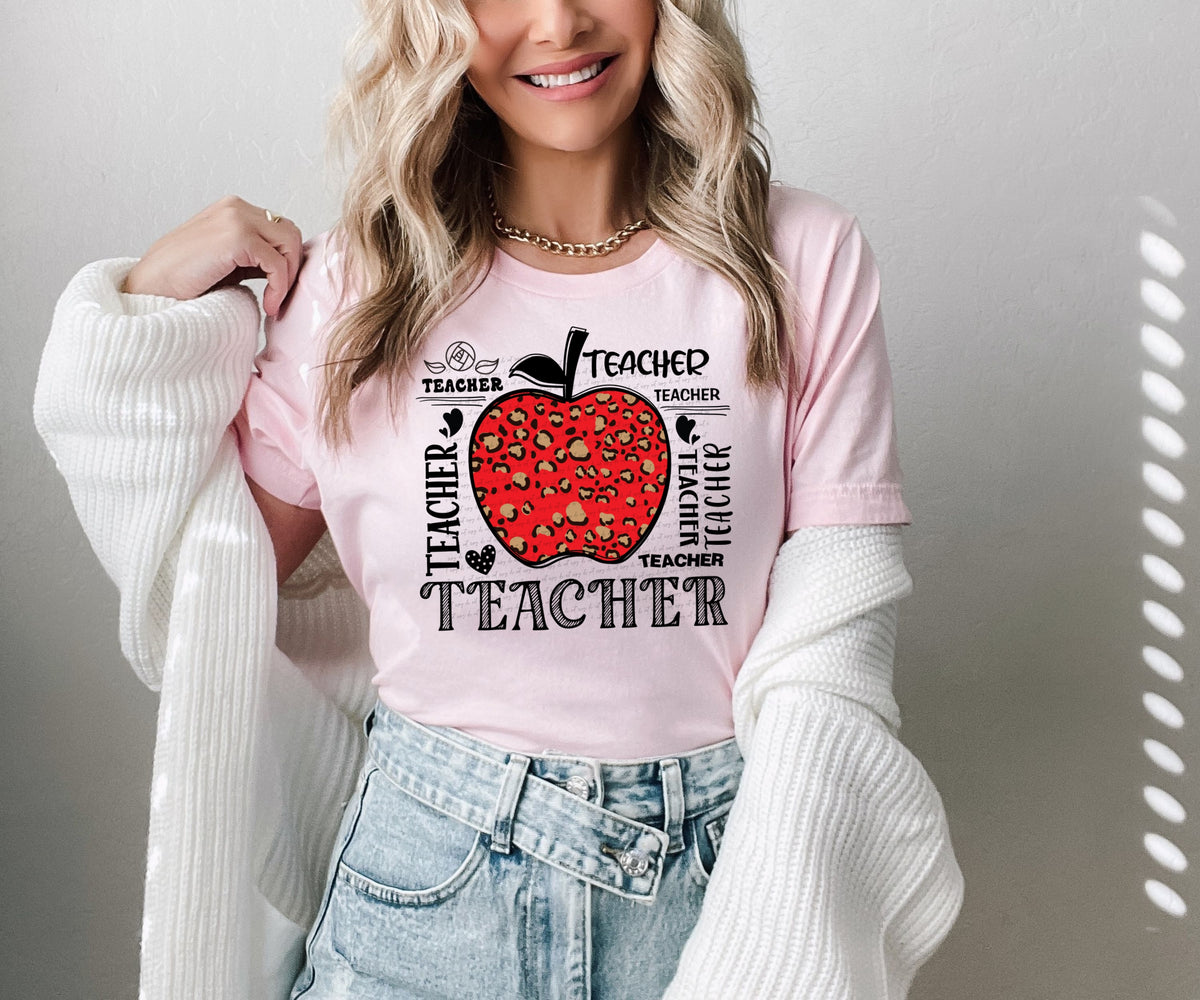 Teacher Collage 13440 DTF transfer