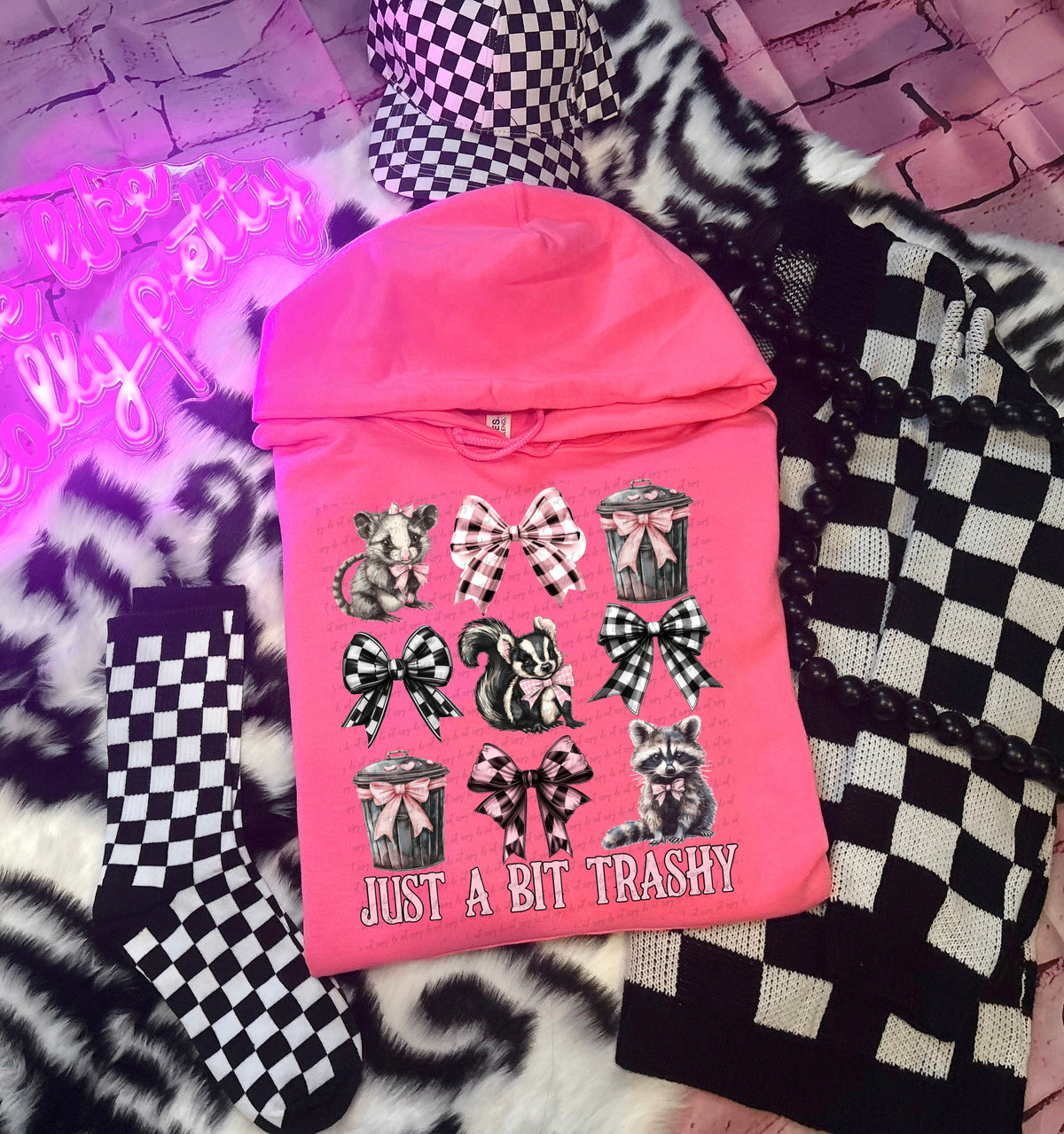 Just a bit trashy collage SSD DTF transfer