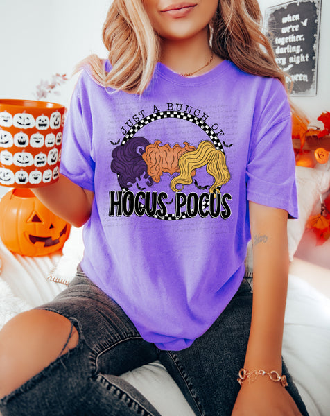 Just a bunch of Hocus Pocus wigs (SWD) DTF transfer