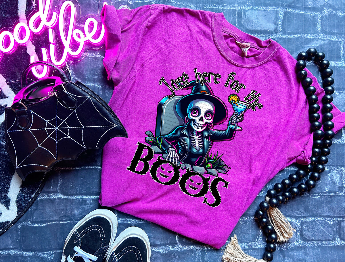 Just here for the boos skellie DTF transfer