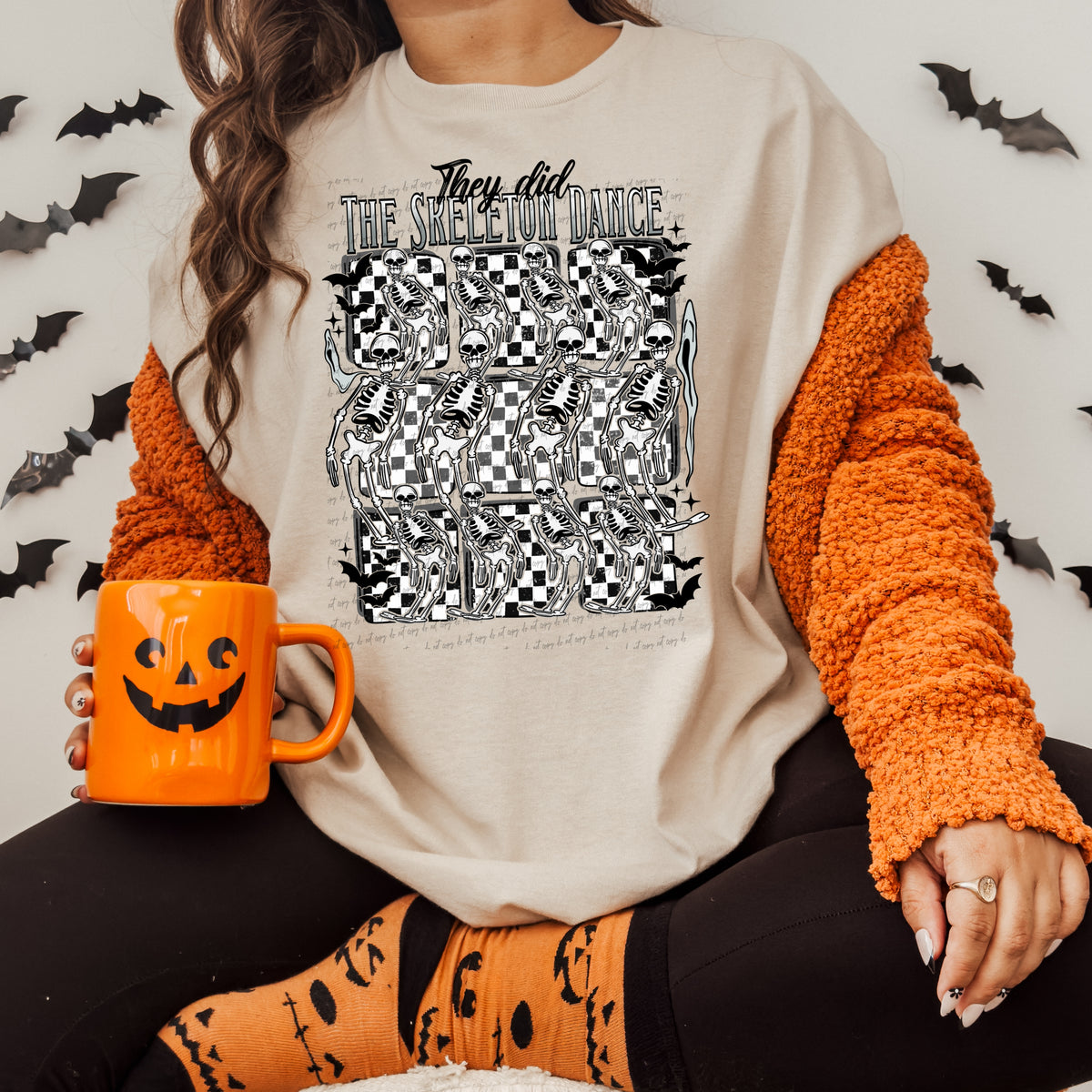 They did the skeleton dance suprima DTF transfer