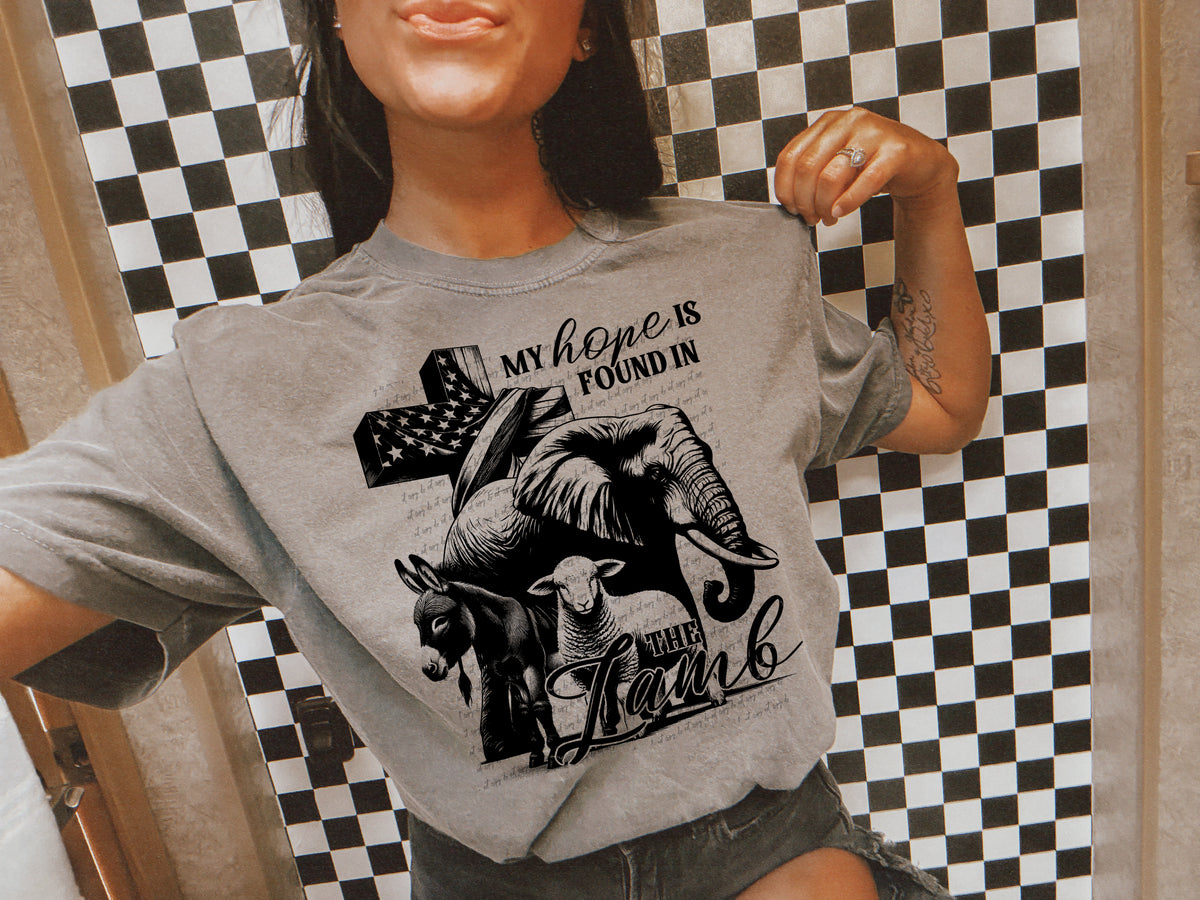 My home is found in the Lamb DTF transfer