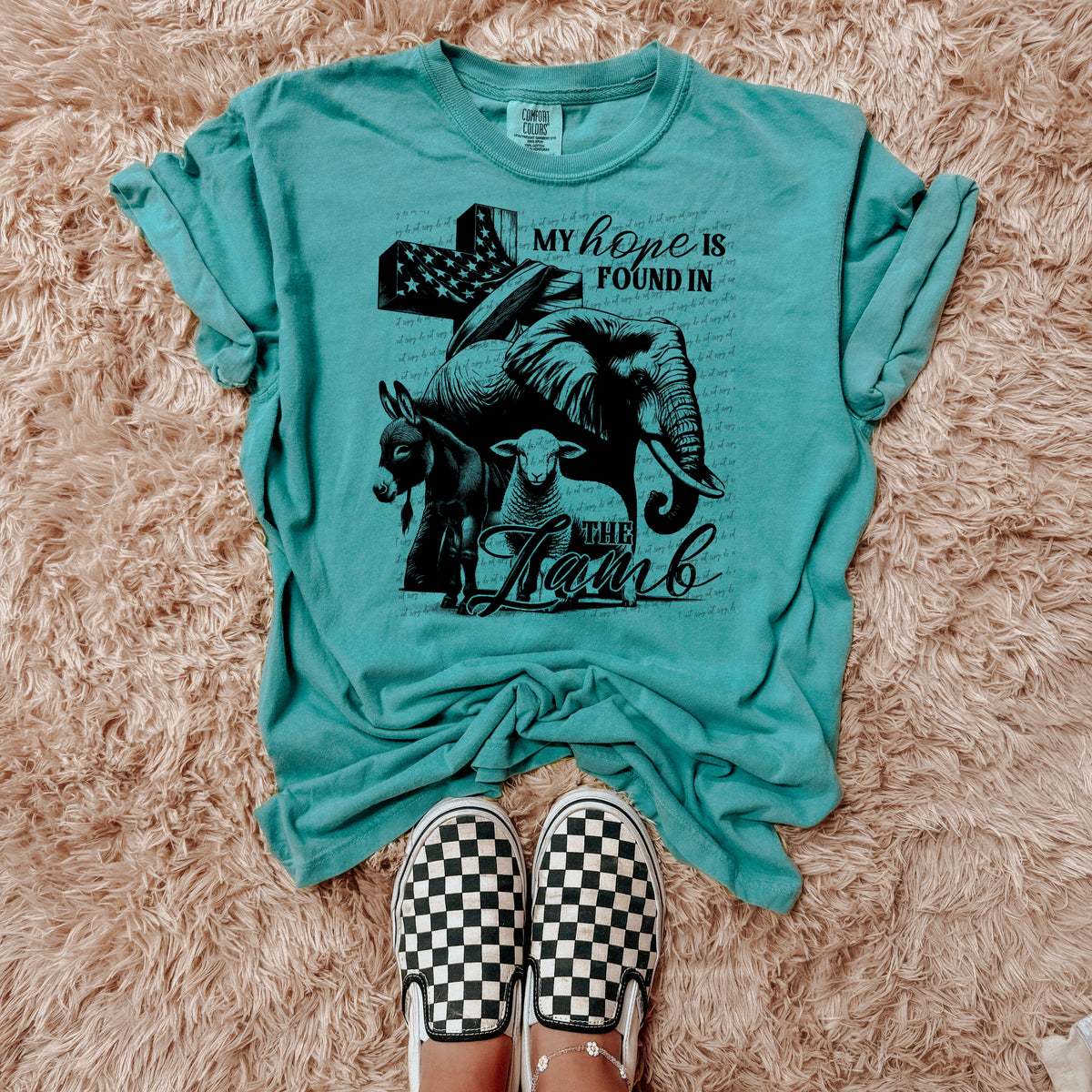 My home is found in the Lamb DTF transfer