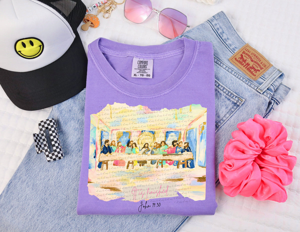 The Last Supper Bright and Gold 68785 DTF transfer