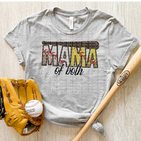 mama of both bat embroidery DTF TRANSFER