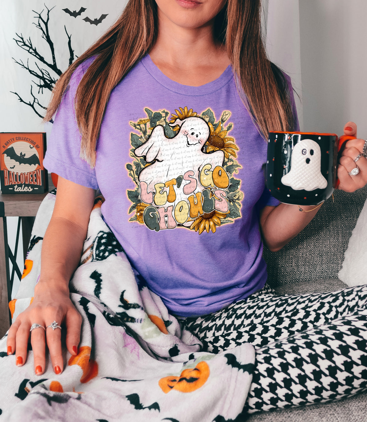 Let's go ghouls ghost DTF TRANSFER