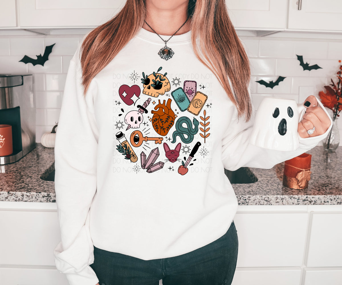 Witch craft collage 2713 DTF TRANSFER