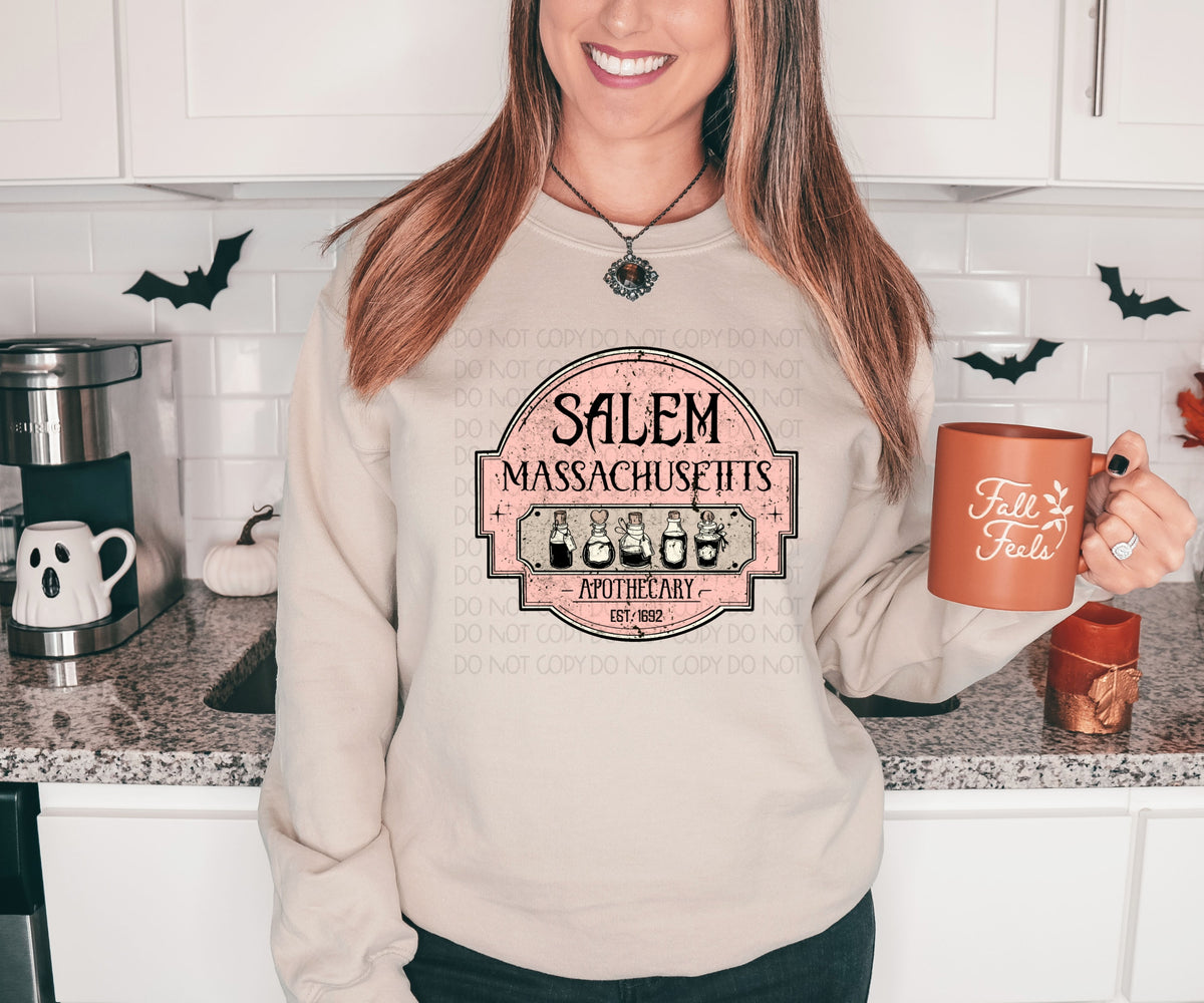 Salem Massachusetts 5 potions 2791 DTF TRANSFER