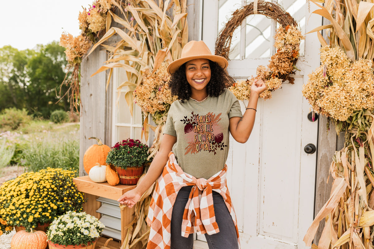 Leaves are the flowers of fall florals  2773 DTF TRANSFER