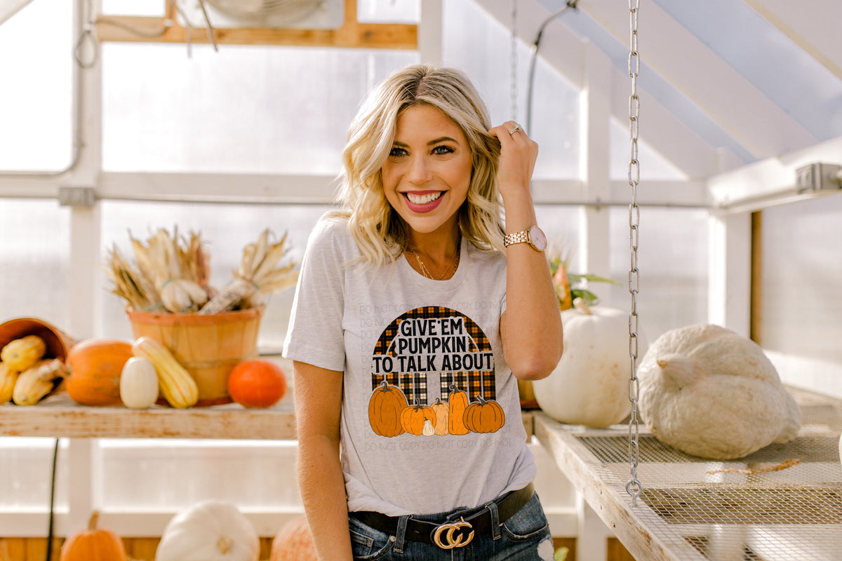 Give'em pumpkin to talk about full color DTF TRANSFER
