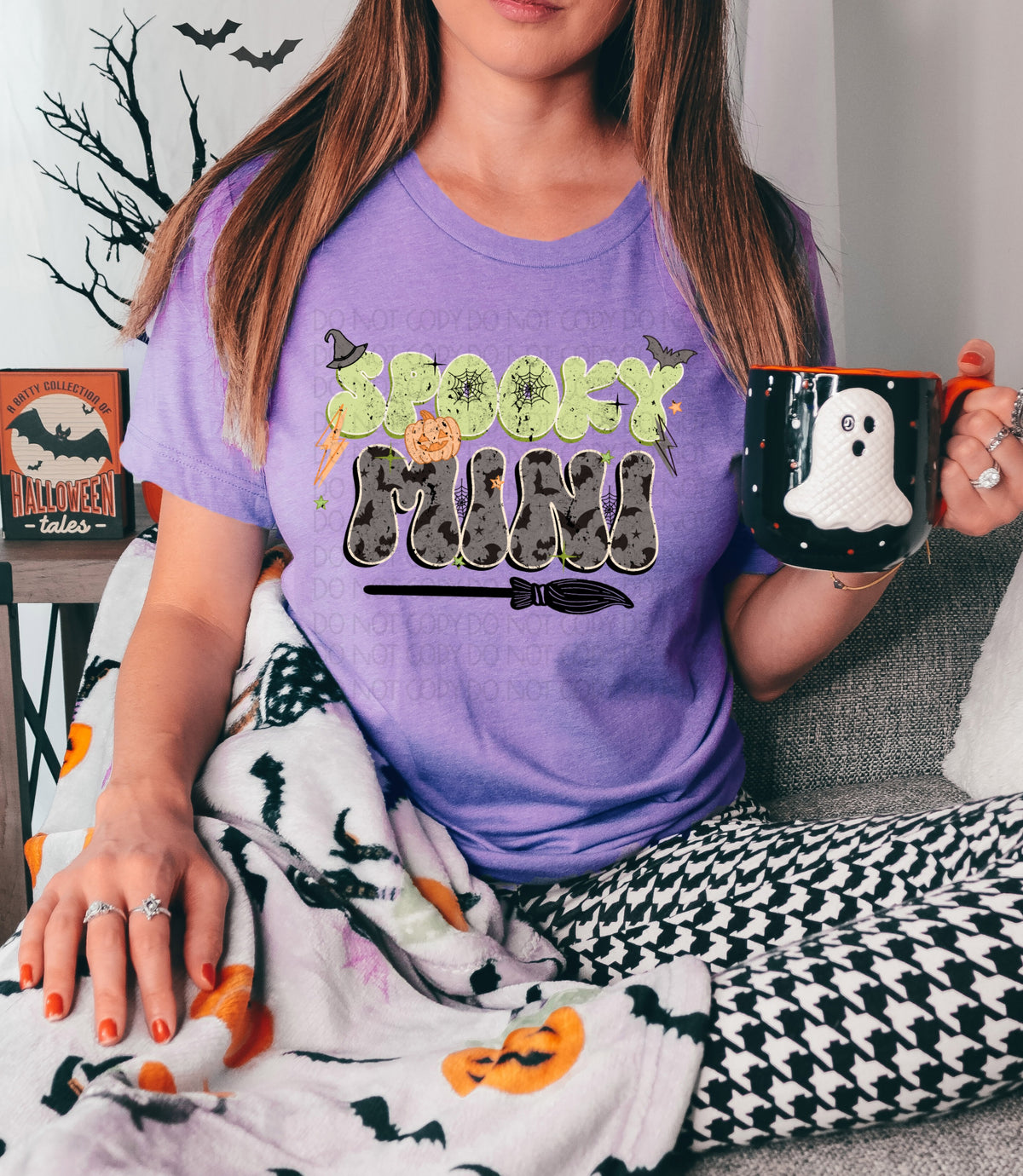 Spooky Mini ONLY (green spooky) 2783 DTF TRANSFER