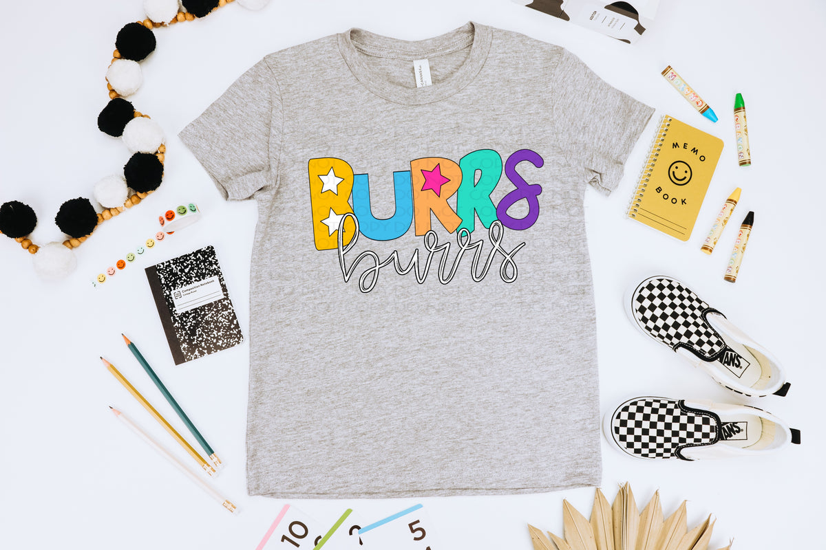 Burrs funky style 2000 DTF TRANSFER