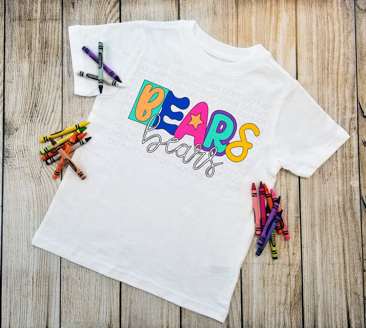 Bears funky style 2007 DTF TRANSFER