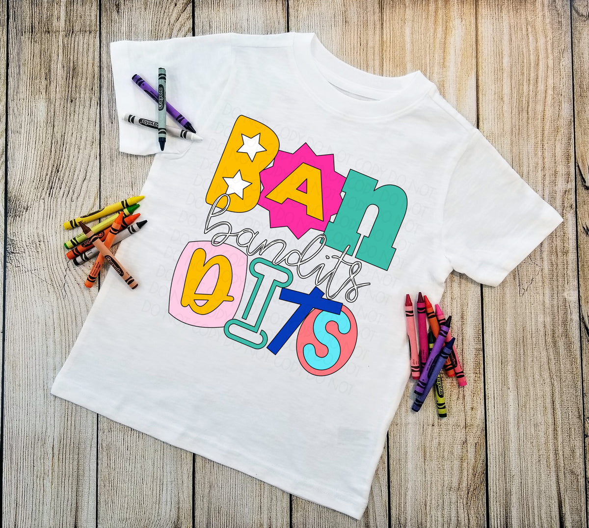 Bandits funky style 2005 DTF TRANSFER