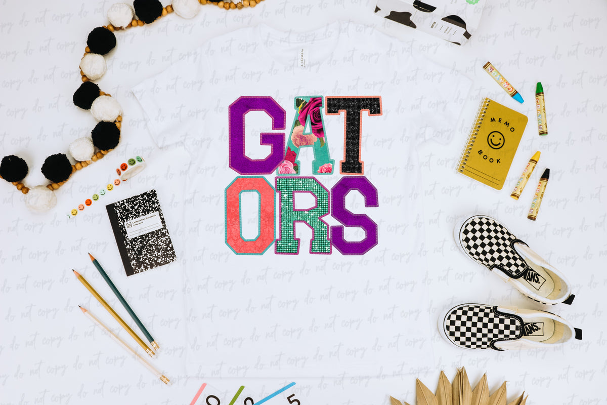 Gators faux 2096 DTF TRANSFER