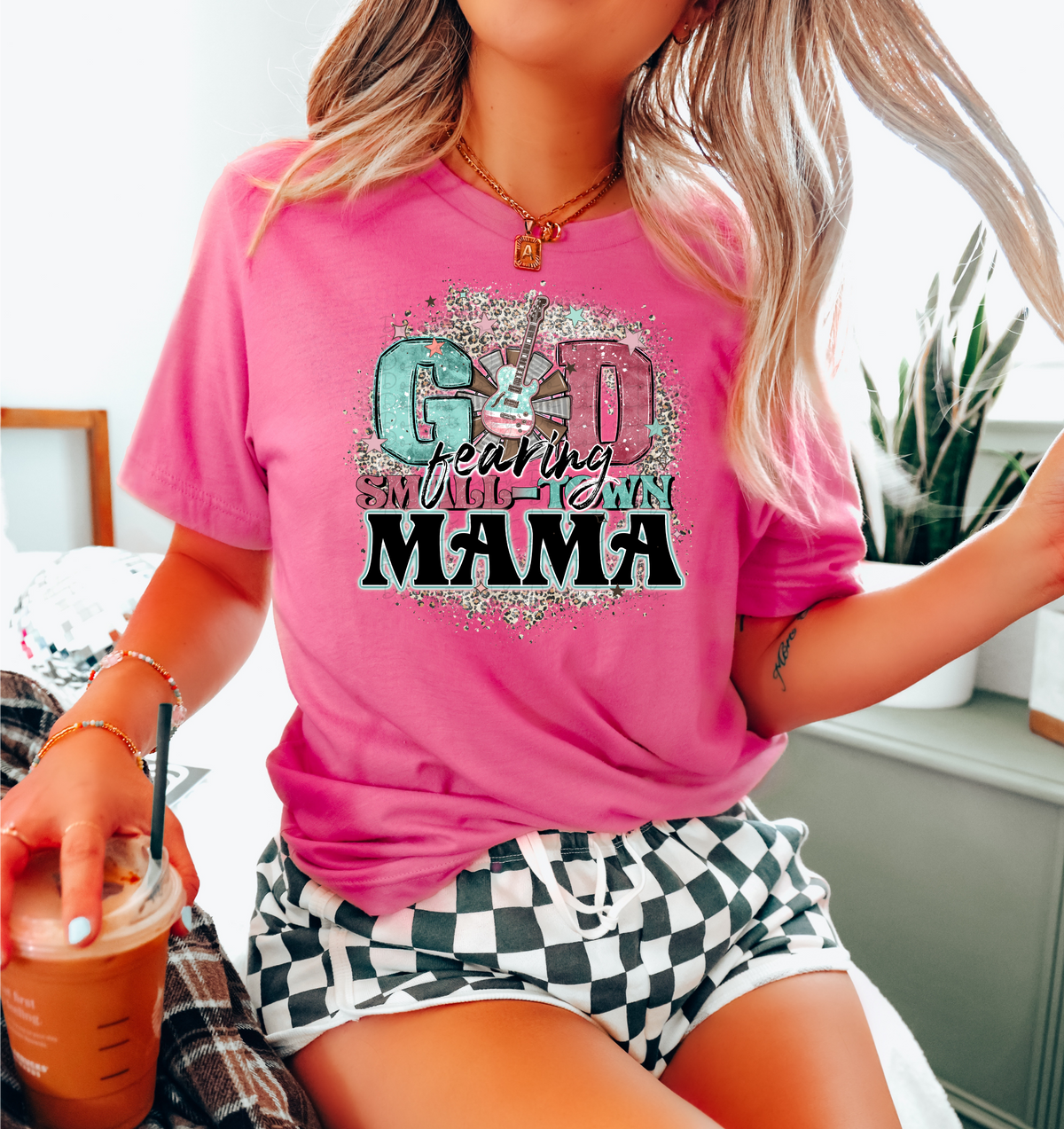 GOD fearing small town MAMA  2255 DTF Transfer