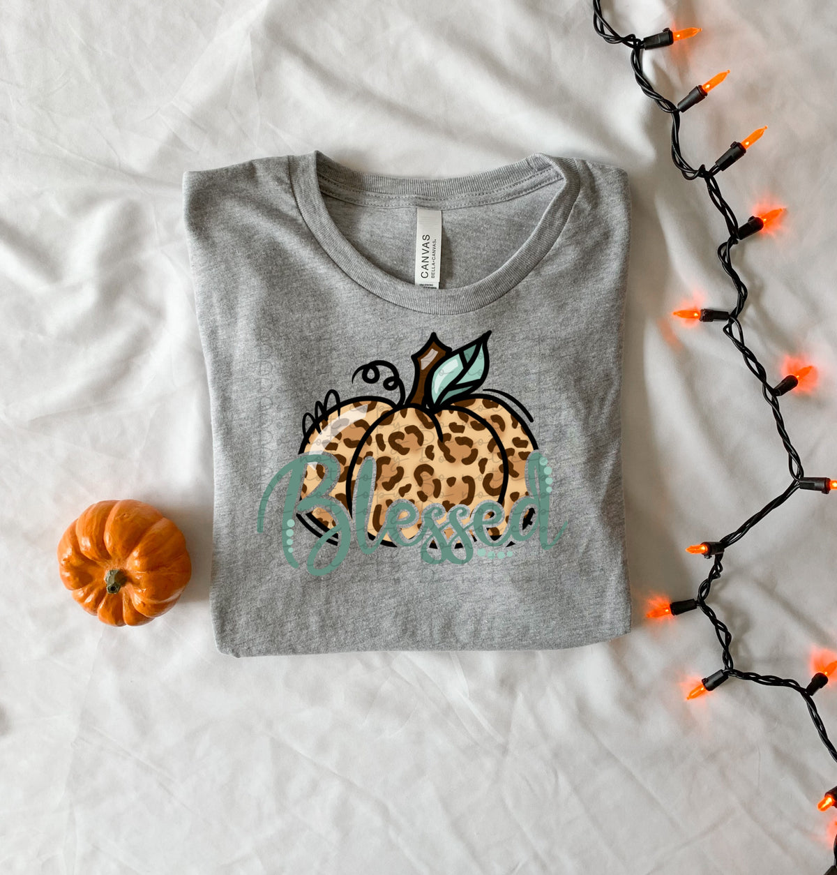 Blessed leopard pumpkin 2609 DTF TRANSFER